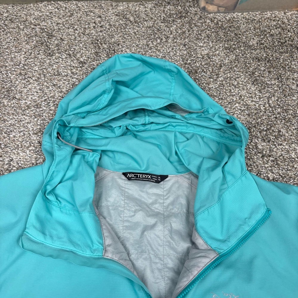 Arc'teryx Atom SL Hoody Full Zip Womens Jacket Blue Size XL - Picture 7 of 15